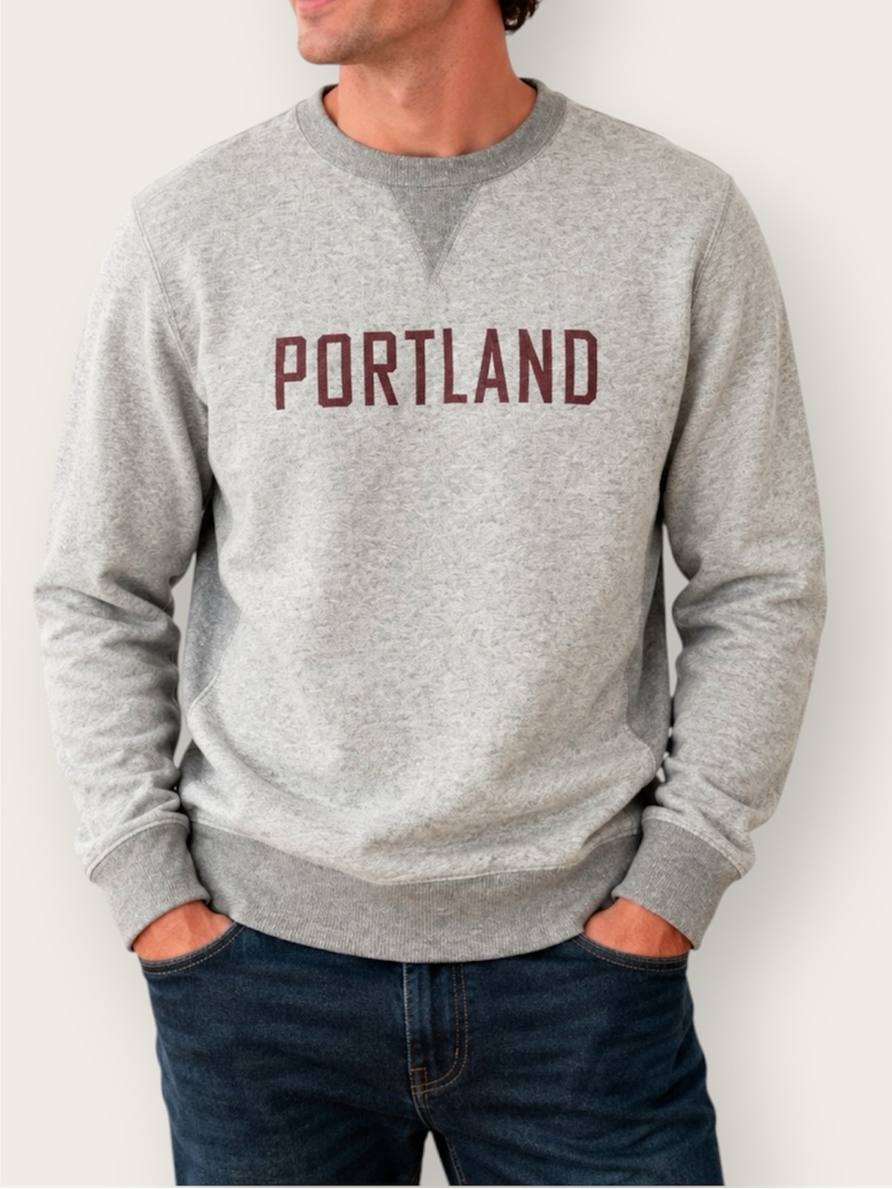 Merona | Portland Crewneck Sweatshirt | Men’s Medium | Gray Pullover Casual